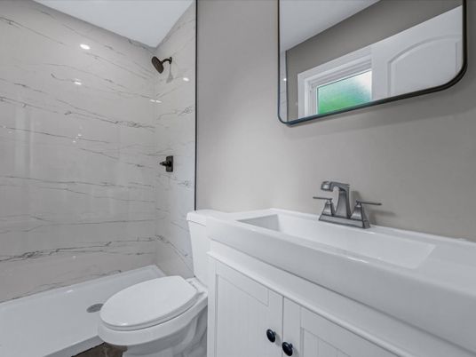 Bathroom, Interior, Marble Walls