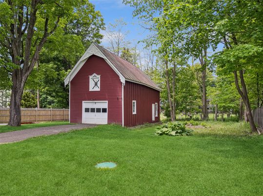 Backyard, Detached Garage, Exterior