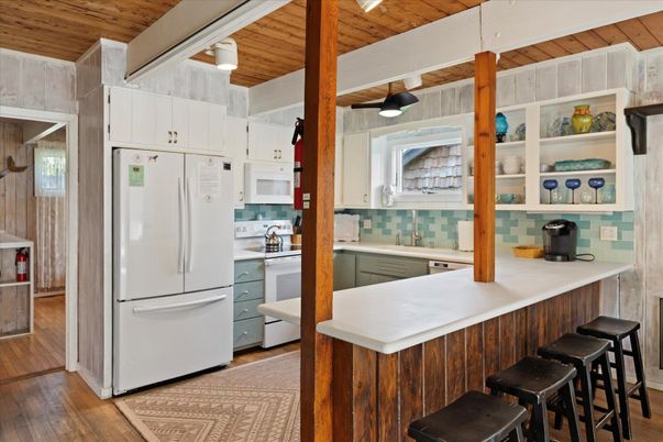Interior, Kitchen, Wooden Ceilings, Wood Texture Flooring, Wooden Walls