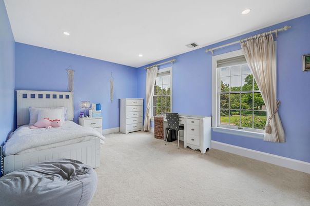 Bedroom, Home Office, Interior, Recessed Lighting