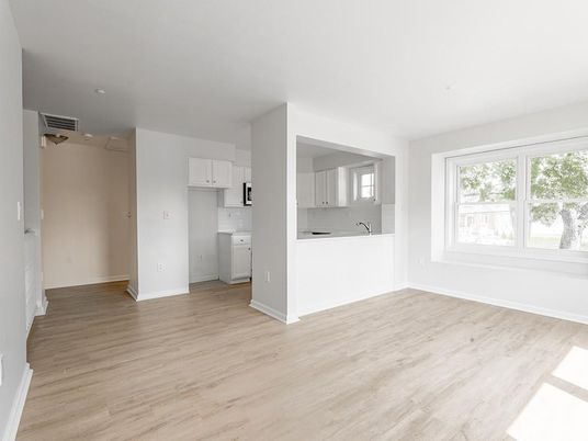 Empty room, Interior, Kitchen, Wood Texture Flooring