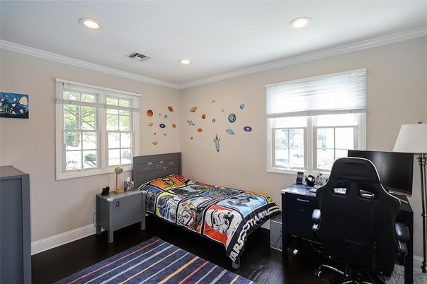 Bedroom, Home Office, Interior, Recessed Lighting