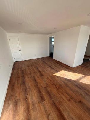 Empty room, Interior, Wood Texture Flooring