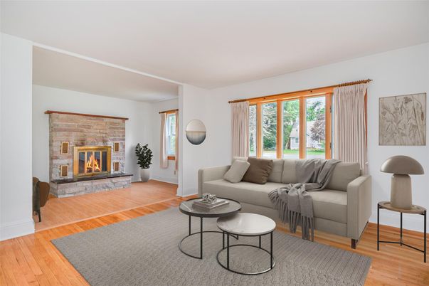 Fireplace, Interior, Living room, Wood Texture Flooring