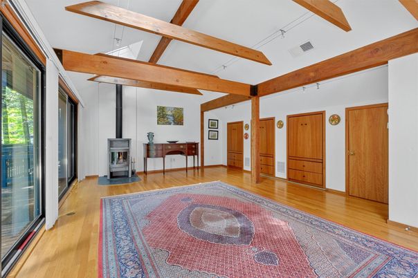 Interior, Wooden Beams, Wood Texture Flooring