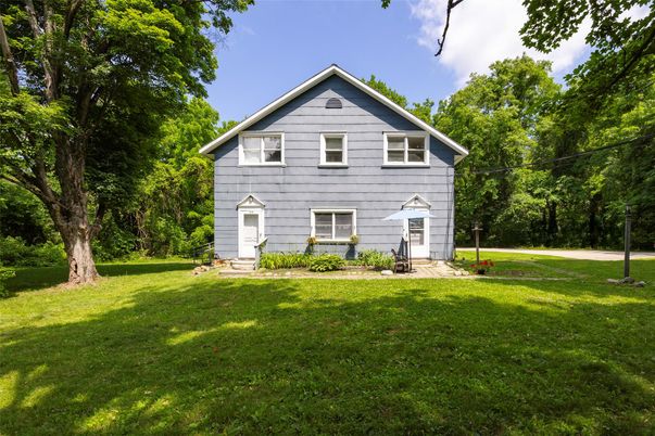 Backyard, Exterior, Facade, Queen Anne Victorian