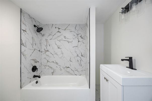Bathroom, Interior, Marble Walls