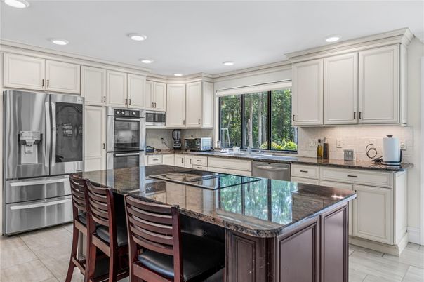 Interior, Kitchen, Recessed Lighting, Stainless Steel Appliances