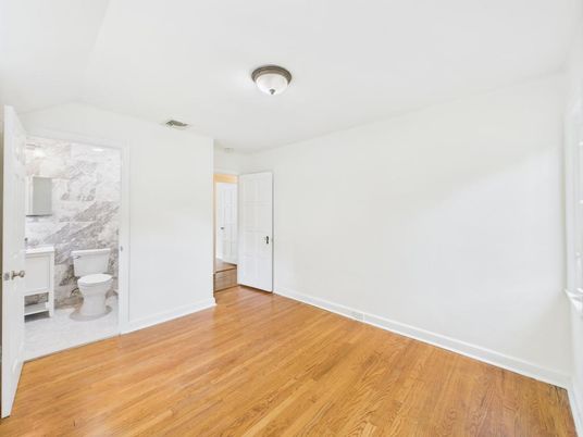 Bathroom, Empty room, Interior, Marble Walls, Wood Texture Flooring