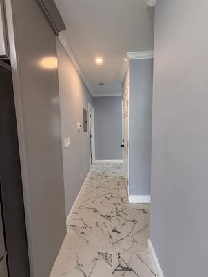 Interior, Marble, Recessed Lighting