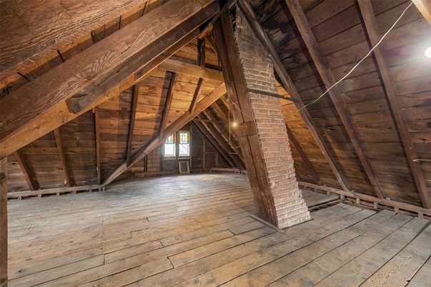 Empty room, Interior, Wooden Beams, Wooden Ceilings, Wood Texture Flooring, Wooden Walls