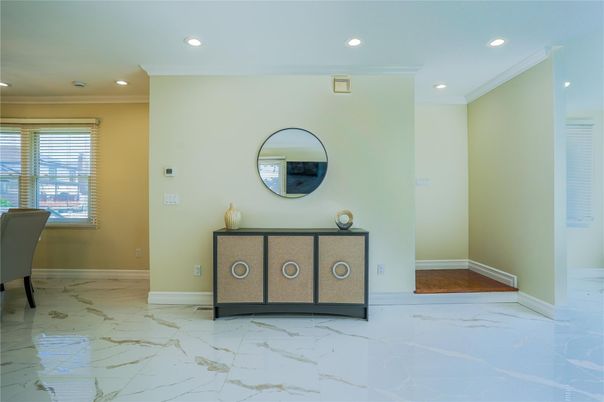 Interior, Marble, Recessed Lighting