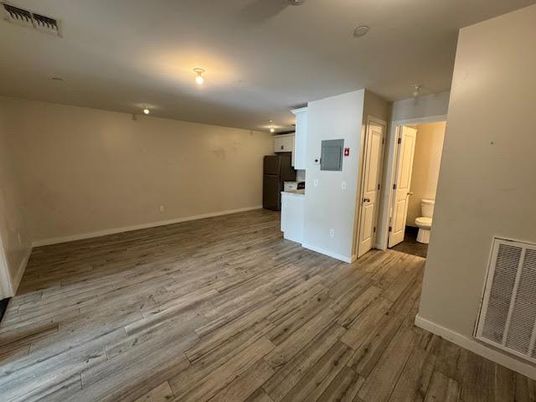 Empty room, Interior, Wood Texture Flooring