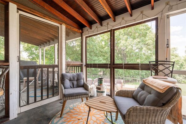 Interior, Sun Room, Wooden Beams, Wooden Ceilings