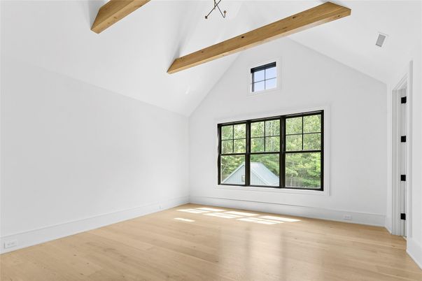 Empty room, Interior, Wooden Beams, Wood Texture Flooring