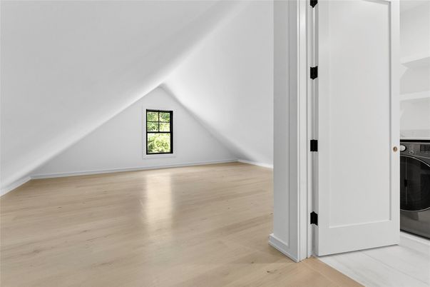 Empty room, Interior, Washer, Wood Texture Flooring