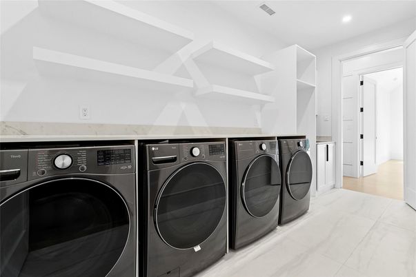 Interior, Recessed Lighting, Washer