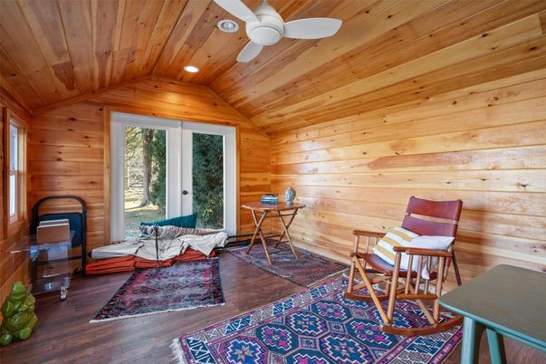 Interior, Recessed Lighting, Wooden Ceilings, Wood Texture Flooring, Wooden Walls