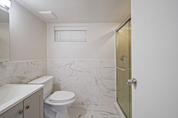 Bathroom, Glass Shower, Interior, Marble, Marble Walls