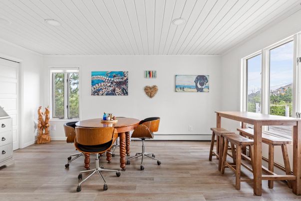 Dining room, Interior, Wood Texture Flooring