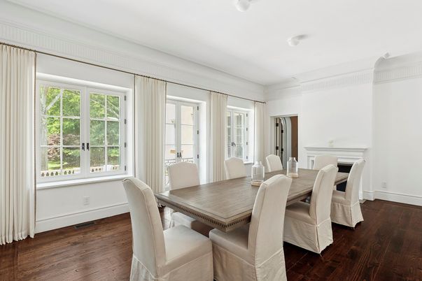 Dining room, Interior, Wood Texture Flooring