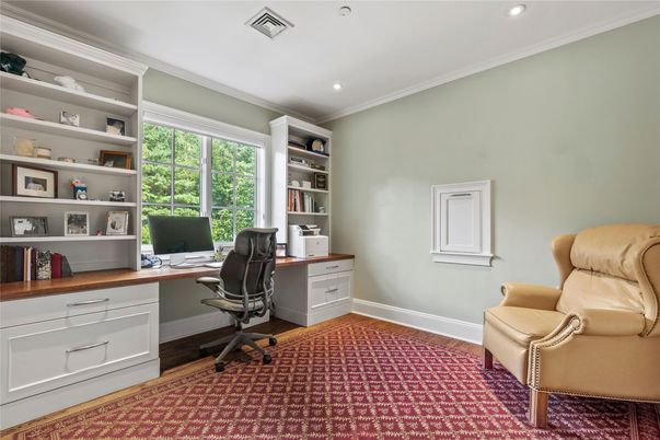Home Office, Interior, Recessed Lighting