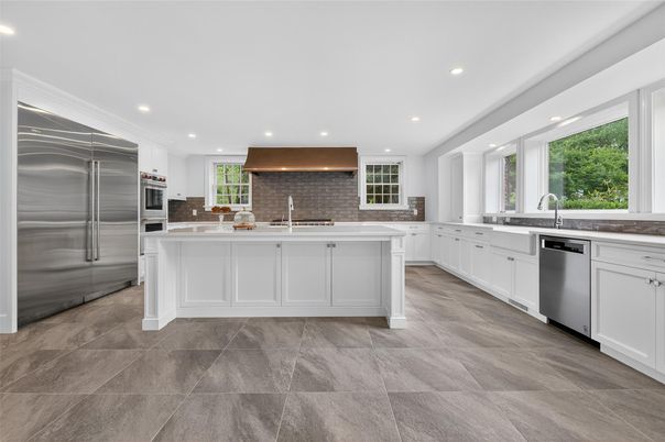 Interior, Kitchen, Recessed Lighting, Stainless Steel Appliances
