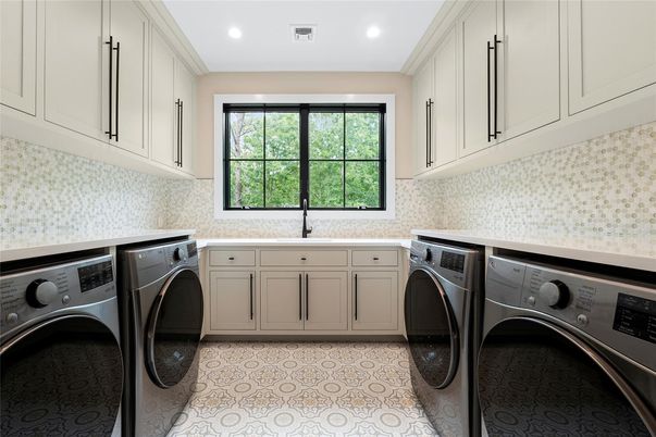 Interior, Recessed Lighting, Washer