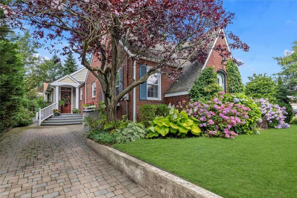 Exterior, Facade, Brick Facade, Tudor Revival