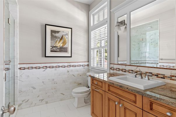 Bathroom, Interior, Marble Walls