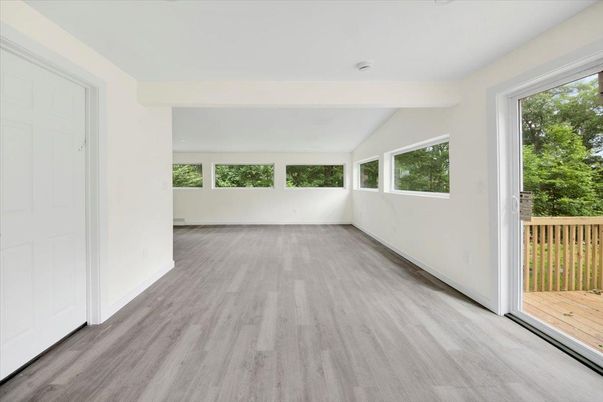 Empty room, Interior, Wood Texture Flooring
