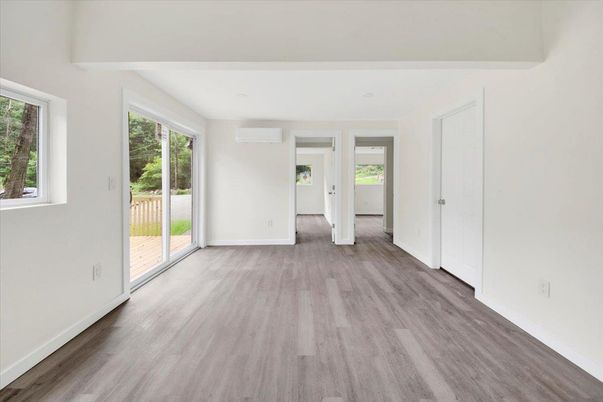 Empty room, Interior, Wood Texture Flooring