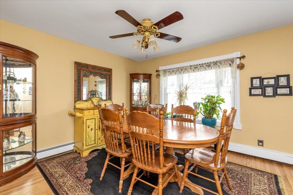 Dining room, Interior, Wood Texture Flooring