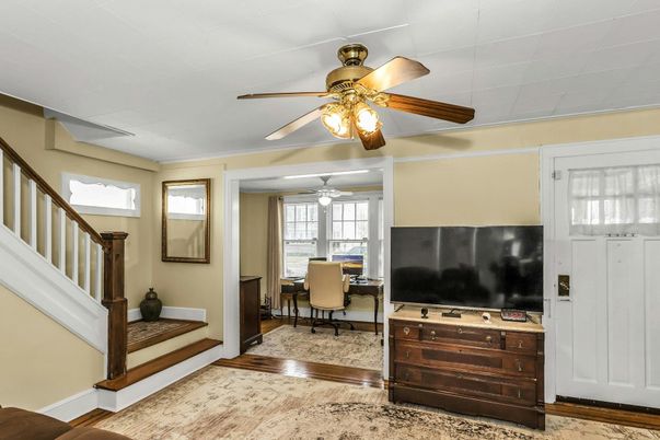 Home Office, Interior, Wood Texture Flooring