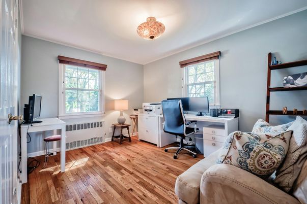 Home Office, Interior, Wood Texture Flooring