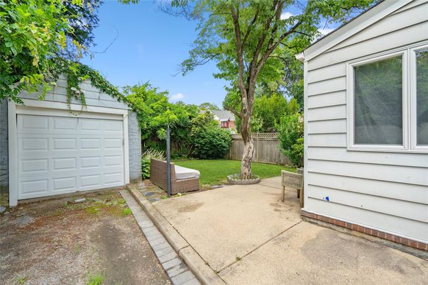 Backyard, Detached Garage, Exterior