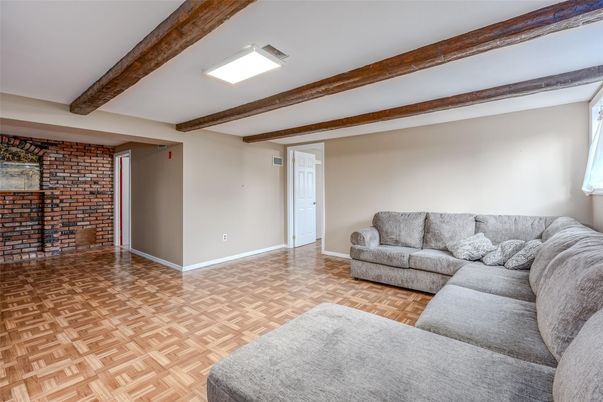 Interior, Living room, Stone Walls, Wooden Beams, Wood Texture Flooring