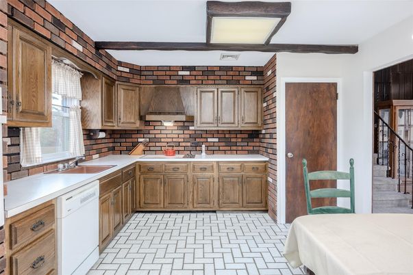 Interior, Kitchen, Wooden Beams
