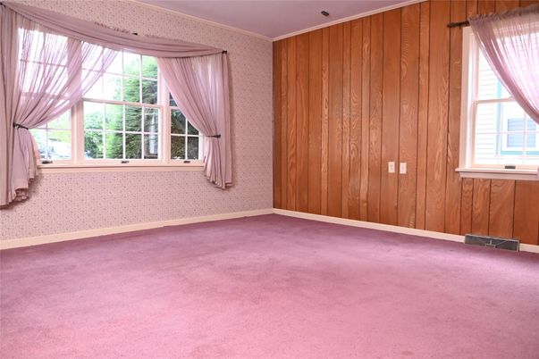 Empty room, Interior, Wooden Walls