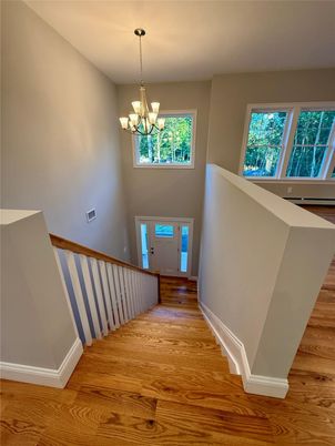 Chandelier, Interior, Wood Texture Flooring