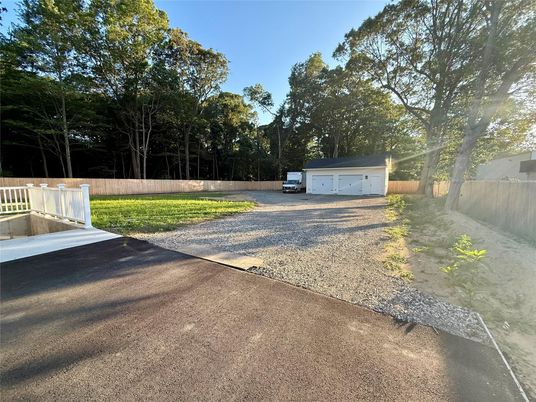 Backyard, Detached Garage, Exterior