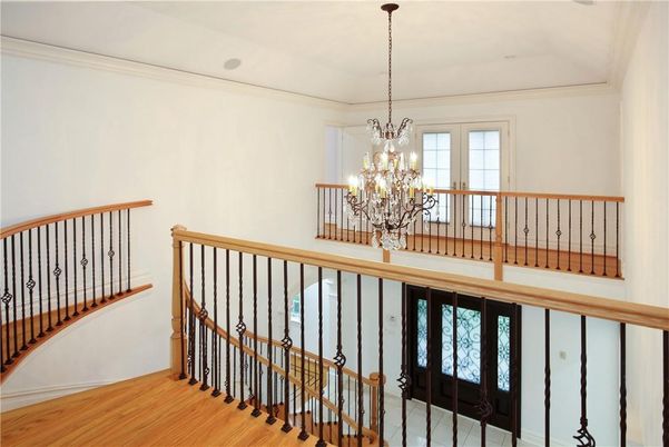 Chandelier, Interior, Wood Texture Flooring
