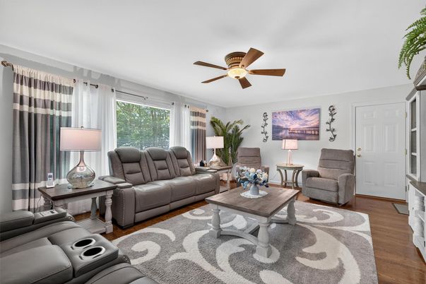Home Theatre Room, Interior, Living room, Wood Texture Flooring