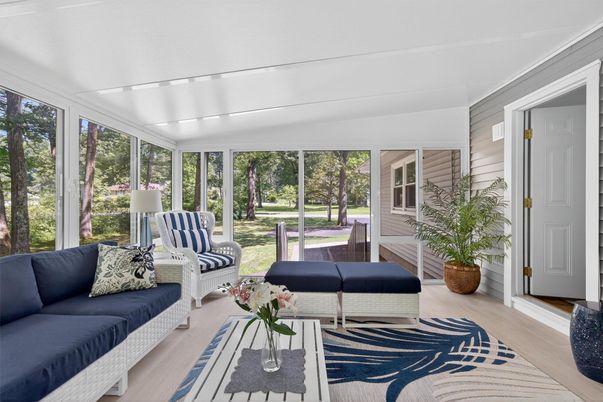 Interior, Living room, Sun Room, Wood Texture Flooring