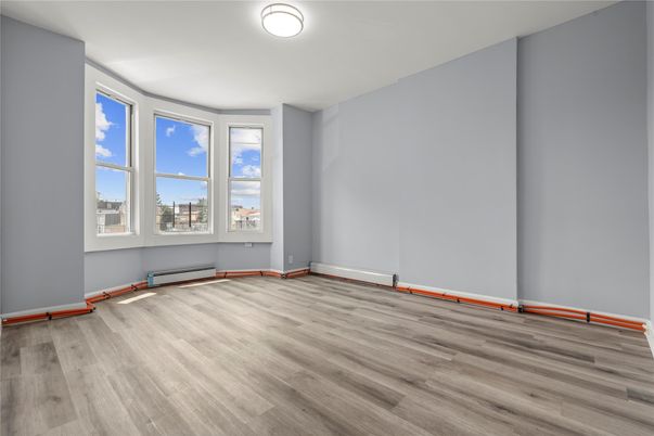 Empty room, Interior, Wood Texture Flooring