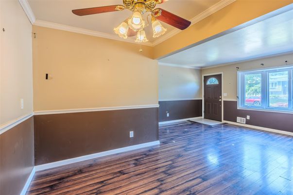 Empty room, Interior, Wood Texture Flooring