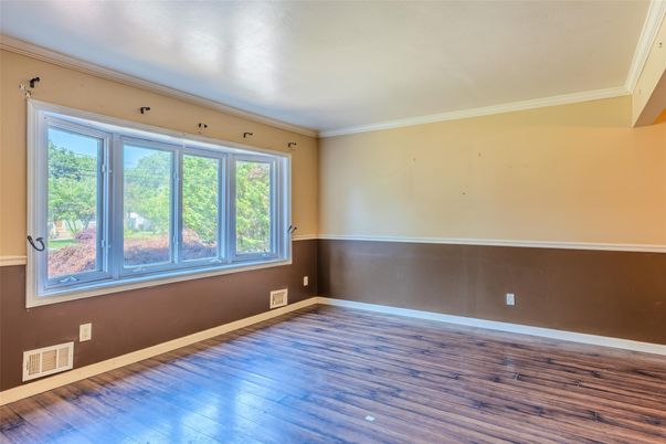 Empty room, Interior, Wood Texture Flooring