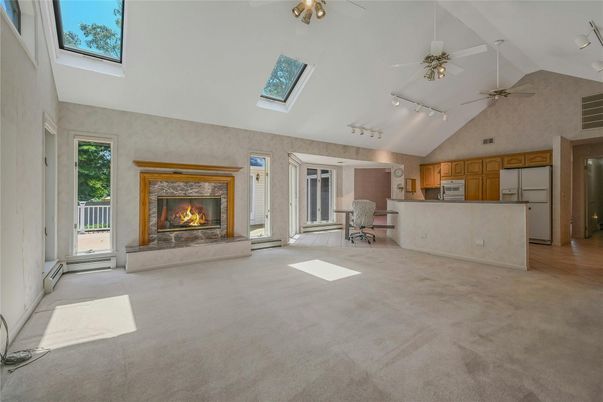 Empty room, Fireplace, Interior, Kitchen