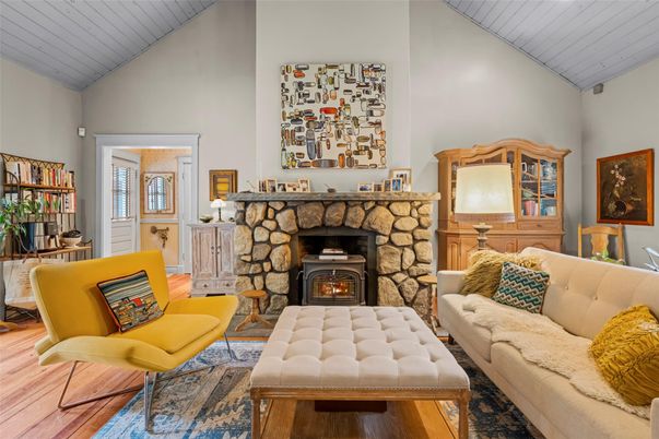 Fireplace, Interior, Living room, Wood Texture Flooring