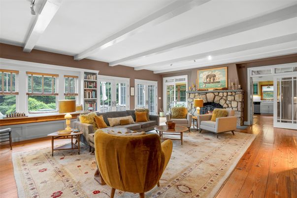 Fireplace, Interior, Living room, Wood Texture Flooring